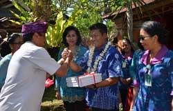 Keluarga Suryantara dinilai Tim Provinsi Bali
